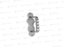 Ручка скобяная <br>Арт. КМ 10 Ковка