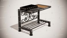 Кованые мангалы без крыши - Бонапарт Ковка