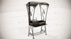 Кованые мангалы с крышей - Нестор цена