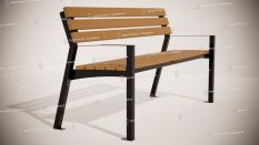 Продукция УРБАН - Скамейка Амелия купить
