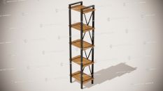 Кованая мебель для прихожей - Этажерка "Лофт-S" купить