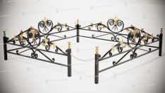 Кованые ограды - Аврора Ковка