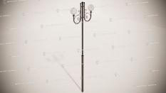 Фонарные столбы - Столб фонарный №8, без фонаря купить дешево в Воронеже