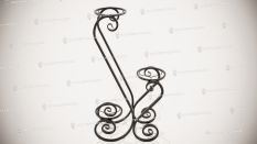 Кованые цветочницы - ПЦ-3 в Воронеже