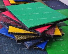 Резиновая крошка и продукция из нее - «Протект Ковка»