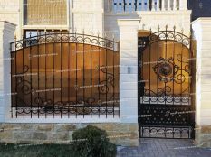 Кованые калитки - «Протект Ковка»