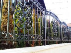 Кованые заборы - «Протект Ковка»
