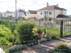 Фото кованых заборов 