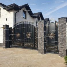 Фото кованых ворот