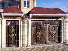 Фото кованых ворот