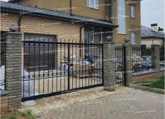 Фото кованых ворот