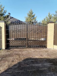 Фото кованых ворот