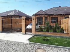 Фото кованых ворот