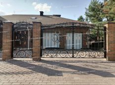 Фото кованых ворот
