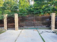 Фото кованых ворот