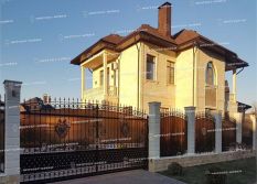 Фото кованых ворот