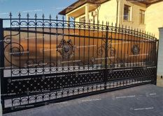 Фото кованых ворот
