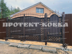 Фото кованых ворот