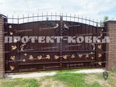 Фото кованых ворот