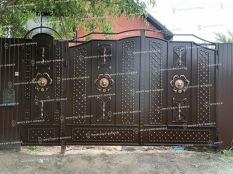 Фото кованых ворот