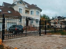 Фото кованых ворот