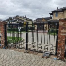 Фото кованых ворот